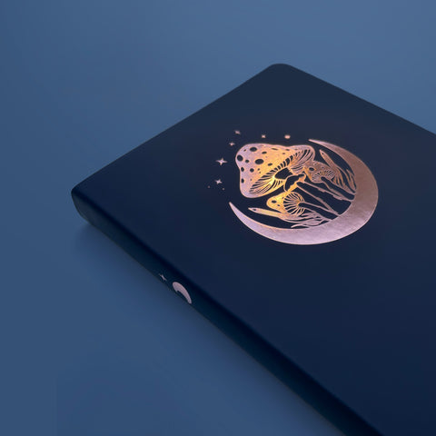 Limited Edition "Stellar Night" Blacked out Bullet Journal ☾