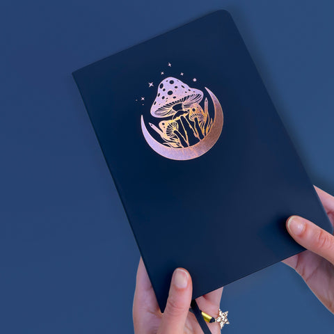 Limited Edition "Stellar Night" Blacked out Bullet Journal ☾